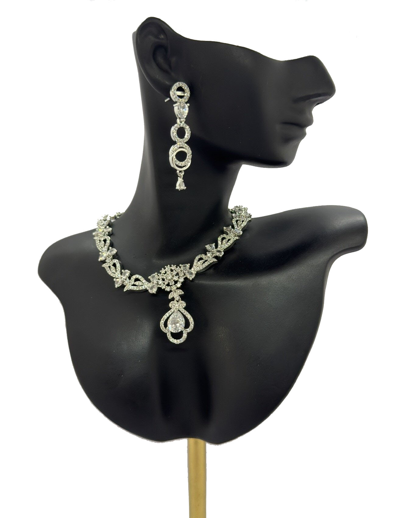 Contemporary American Diamond fashion jewelry often categorized as bridal or party wear