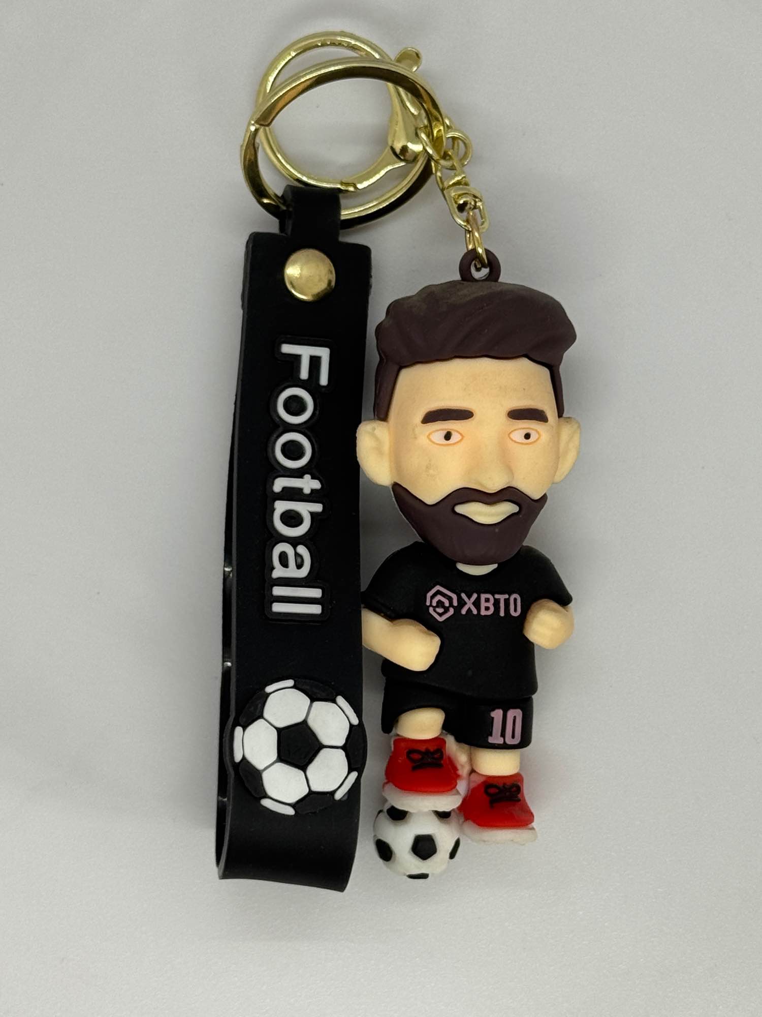 Lionel Messi Inter Miami 3D figure keychain